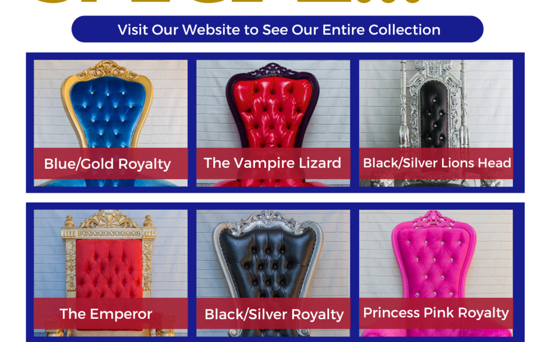 Vegas Throne Rental